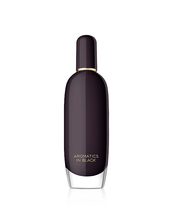 Aromatics in Black Parfüm, Titokzatos, sejtelmes illat. Az egyedülállóan csábító parfüm az értékes szomáliai balzsamfa, a zamatos gyümölcsök és az egzotikus virágok összjátéka